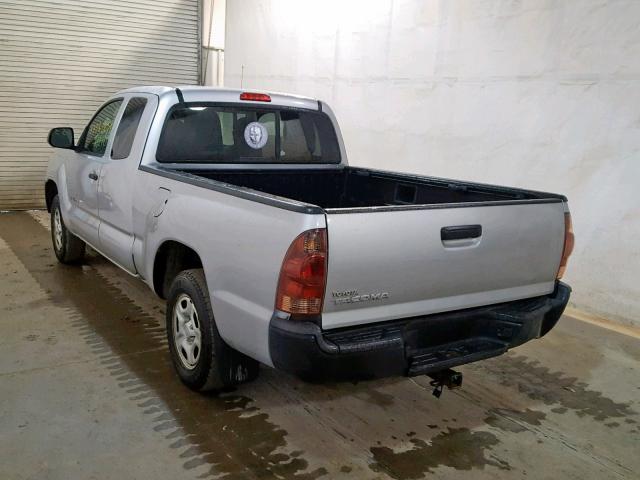 5TFTX4CN8CX021374 - 2012 TOYOTA TACOMA ACC ნაცრისფერი ფოტო 3