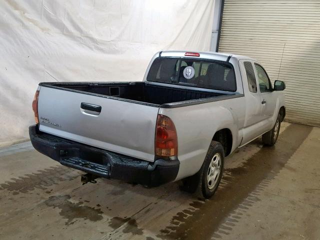 5TFTX4CN8CX021374 - 2012 TOYOTA TACOMA ACC ნაცრისფერი ფოტო 4