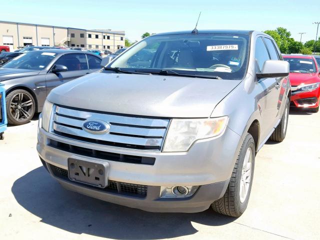 2FMDK38CX8BA57937 - 2008 FORD EDGE SEL SILVER photo 2