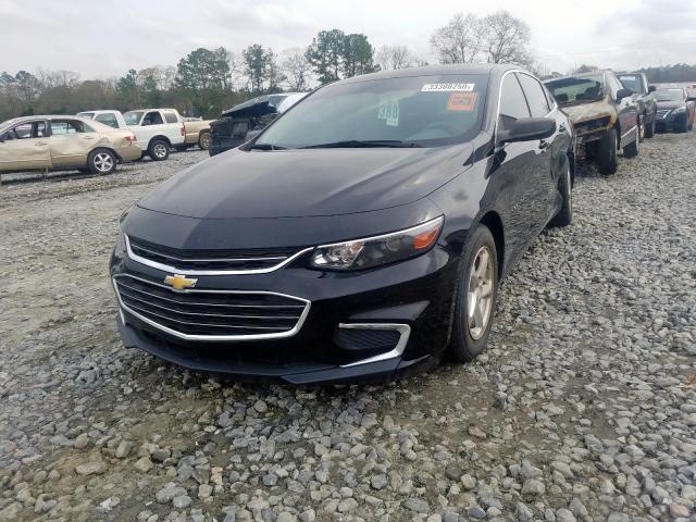 1G1ZB5ST3GF219203 - 2016 CHEVROLET MALIBU LS  photo 2