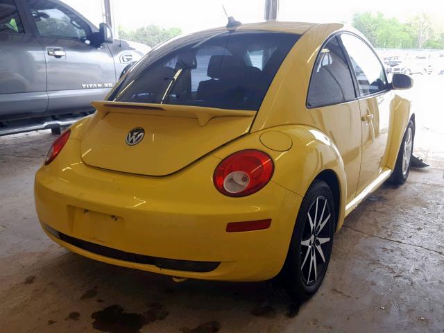 3VWRW31CX9M501257 - 2009 VOLKSWAGEN NEW BEETLE Gelb Foto 4