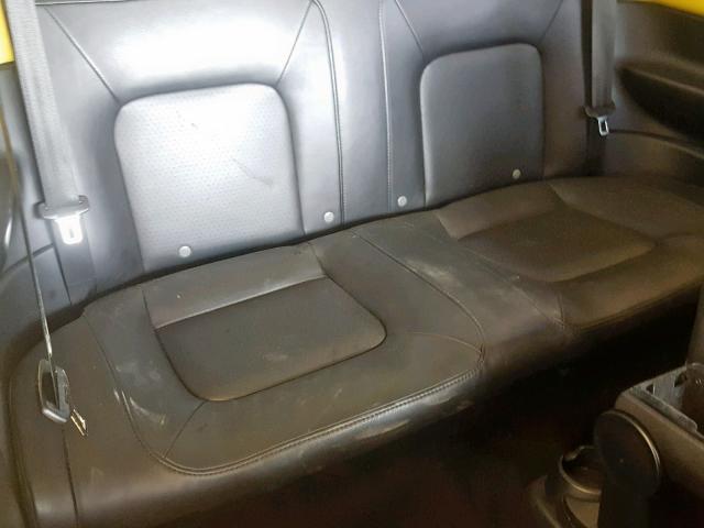 3VWRW31CX9M501257 - 2009 VOLKSWAGEN NEW BEETLE Gelb Foto 6