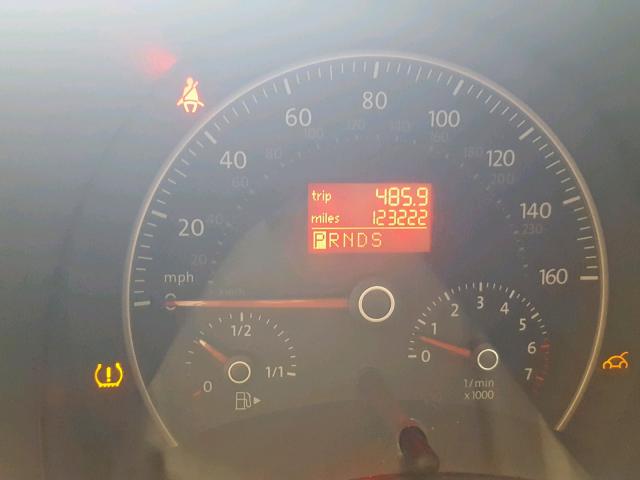 3VWRW31CX9M501257 - 2009 VOLKSWAGEN NEW BEETLE Gelb Foto 8