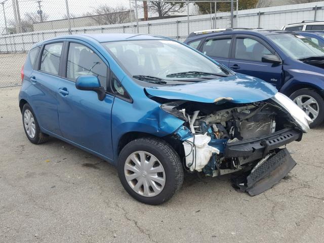 3N1CE2CP5EL369498 - 2014 NISSAN VERSA NOTE BLUE photo 1