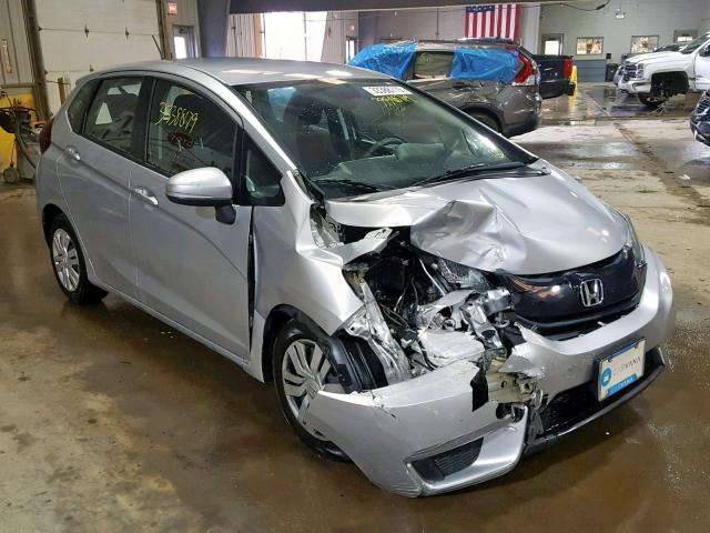 3HGGK5H54FM720351 - 2015 HONDA FIT LX SILVER photo 1