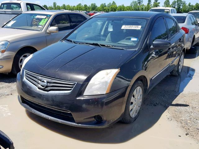 3N1AB6AP0BL620921 - 2011 NISSAN SENTRA 2.0 BLACK photo 2