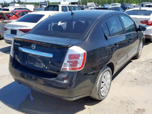 3N1AB6AP0BL620921 - 2011 NISSAN SENTRA 2.0 BLACK photo 4