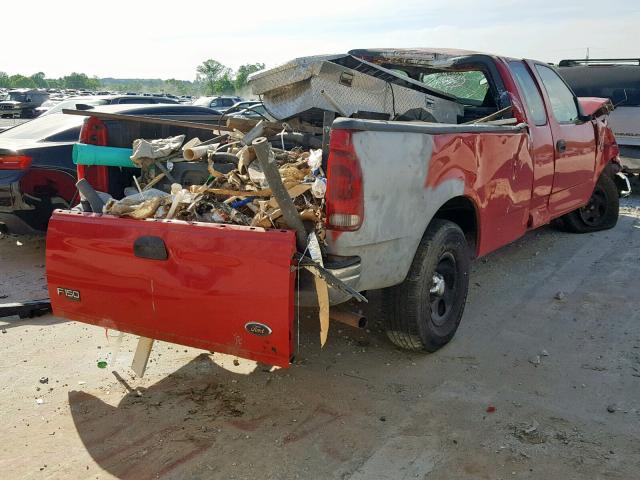 2FTRX18W14CA53368 - 2004 FORD F-150 HERI RED photo 4