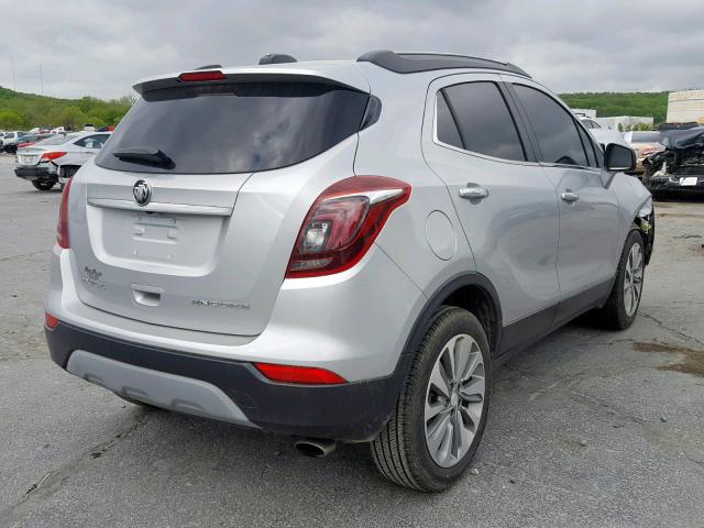 KL4CJASB5JB682209 - 2018 BUICK ENCORE PRE SILVER photo 4