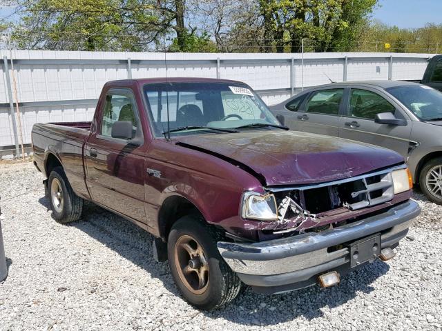 1FTCR10A5RPC23768 - 1994 FORD RANGER PURPLE photo 1