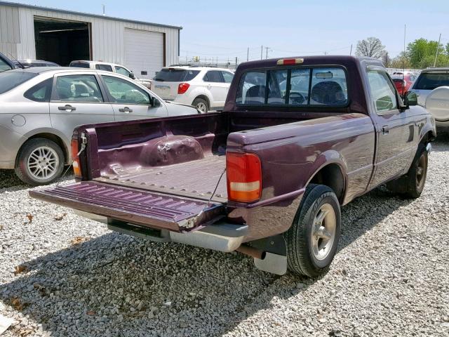 1FTCR10A5RPC23768 - 1994 FORD RANGER PURPLE photo 4