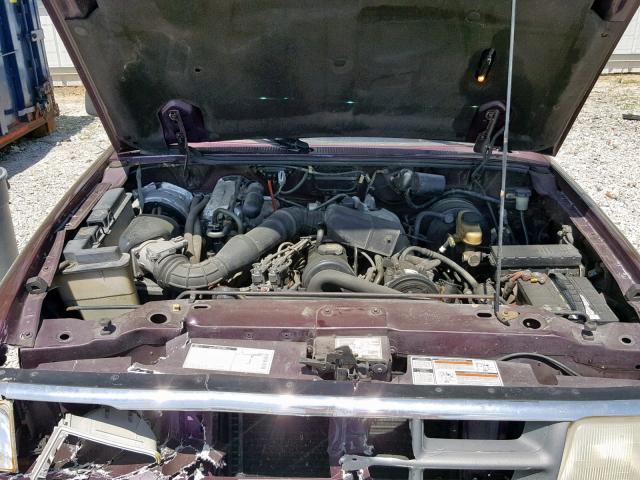 1FTCR10A5RPC23768 - 1994 FORD RANGER PURPLE photo 7