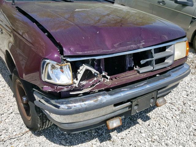 1FTCR10A5RPC23768 - 1994 FORD RANGER PURPLE photo 9