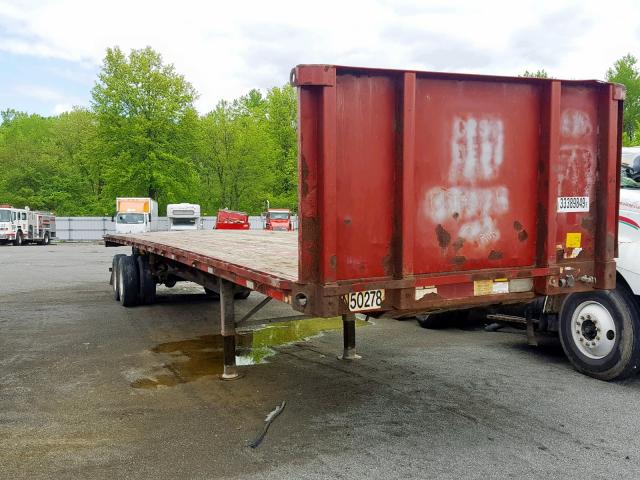 13N1452CX41520229 - 2004 FONTAINE TRAILER RED photo 1