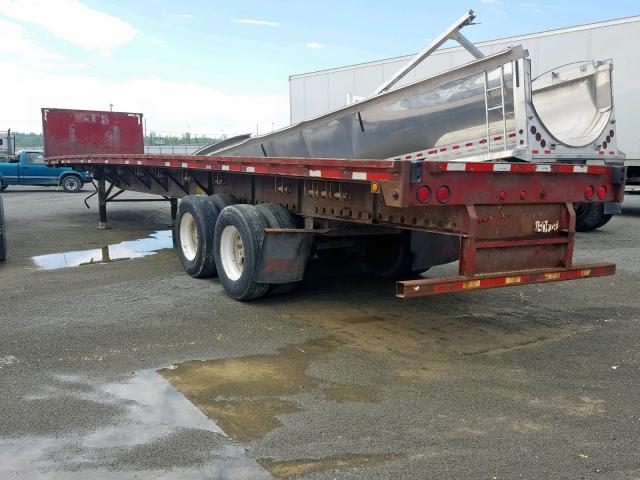 13N1452CX41520229 - 2004 FONTAINE TRAILER RED photo 4