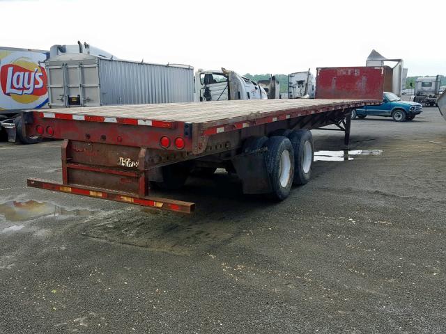13N1452CX41520229 - 2004 FONTAINE TRAILER RED photo 6