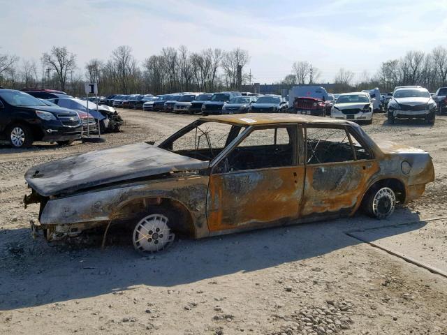 1G4HR6935GH437654 - 1986 BUICK LESABRE LI BURN photo 10