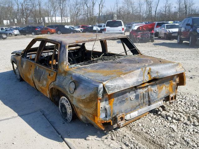 1G4HR6935GH437654 - 1986 BUICK LESABRE LI BURN photo 3