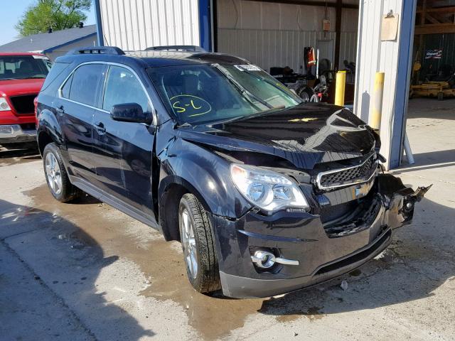 2GNFLGE33E6341931 - 2014 CHEVROLET EQUINOX LT BLACK photo 1