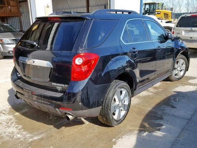 2GNFLGE33E6341931 - 2014 CHEVROLET EQUINOX LT BLACK photo 4