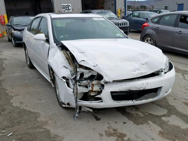 2G1WB5E30E1179360 - 2014 CHEVROLET IMPALA LIM WHITE photo 1