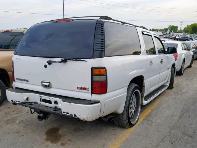 1GKFK66U44J129428 - 2004 GMC YUKON XL D WHITE photo 4