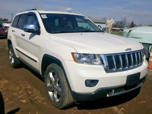 1C4RJFBG6CC272847 - 2012 JEEP GRAND CHER WHITE photo 1