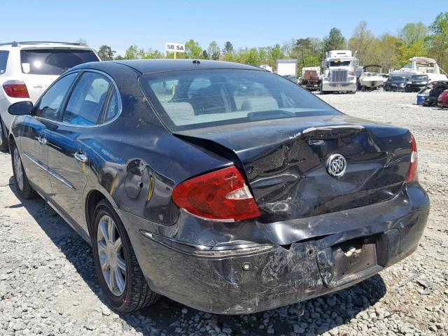 2G4WE537151210471 - 2005 BUICK LACROSSE C BLACK photo 3