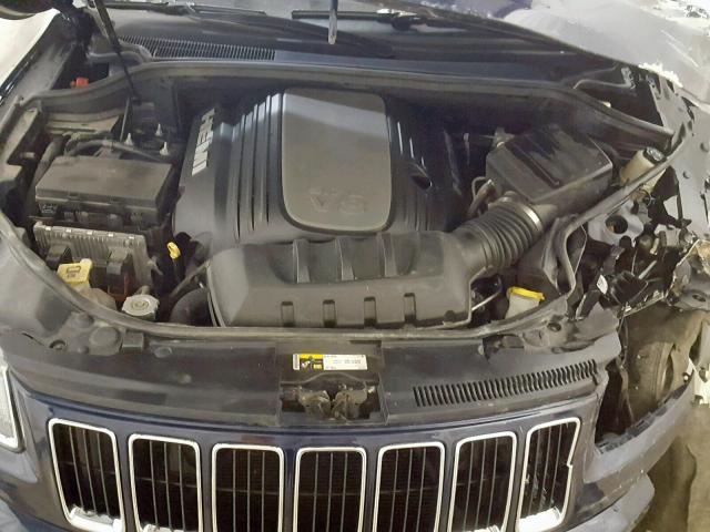 1C4RJFBT0EC410768 - 2014 JEEP GRAND CHER BLUE photo 7