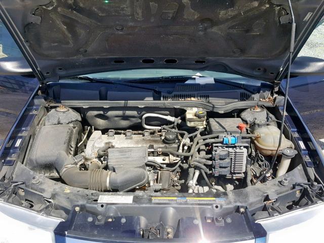 1G8AJ55F67Z119666 - 2007 SATURN ION LEVEL BLUE photo 7