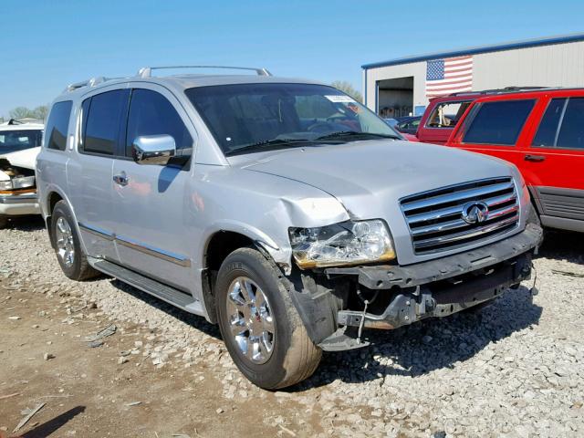 5N3AA08C26N808297 - 2006 INFINITI QX56 GRAY photo 1