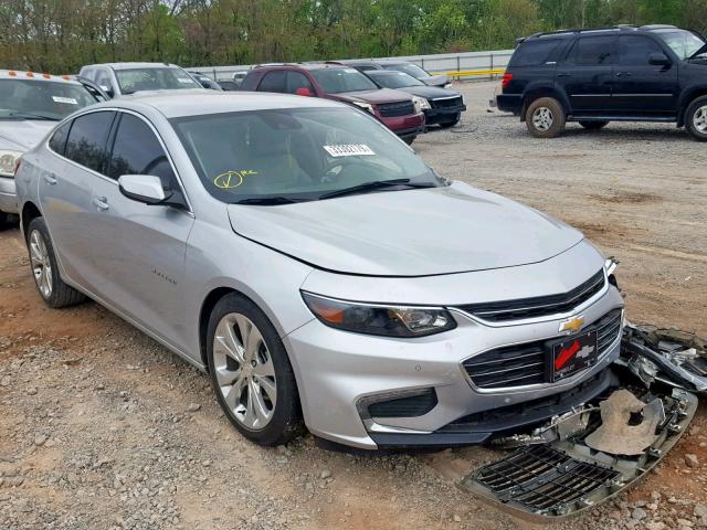 1G1ZH5SX4HF107142 - 2017 CHEVROLET MALIBU PRE 银色 照片 1