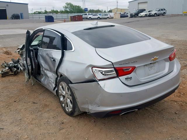 1G1ZH5SX4HF107142 - 2017 CHEVROLET MALIBU PRE SILVER photo 3