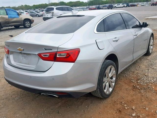 1G1ZH5SX4HF107142 - 2017 CHEVROLET MALIBU PRE SILVER photo 4