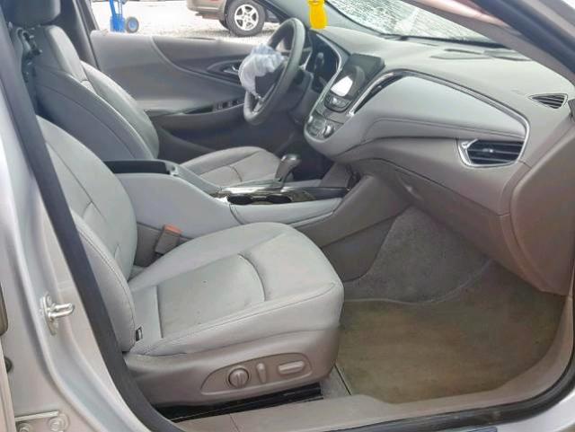 1G1ZH5SX4HF107142 - 2017 CHEVROLET MALIBU PRE 银色 照片 5