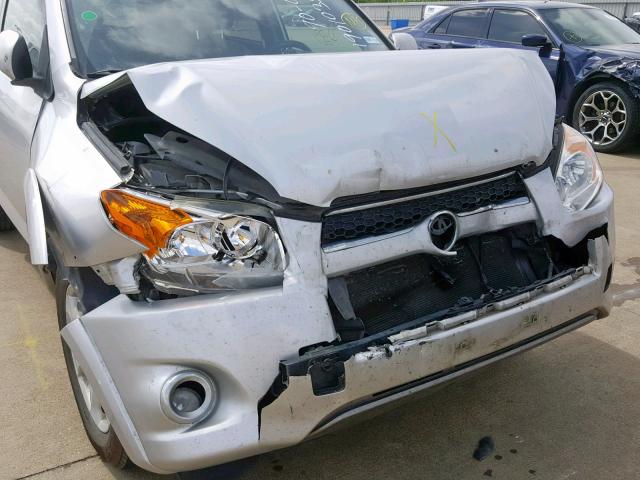 2T3YK4DV9AW008539 - 2010 TOYOTA RAV4 LIMIT SILVER photo 9