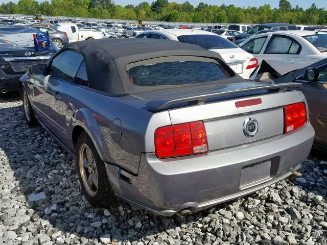 1ZVHT85H165154569 - 2006 FORD MUSTANG GT SILVER photo 3