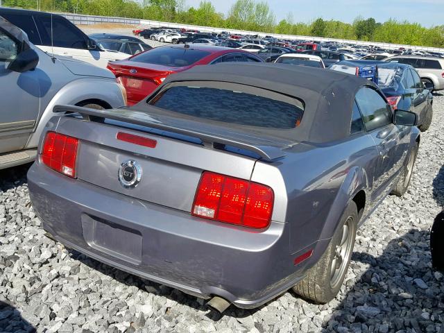 1ZVHT85H165154569 - 2006 FORD MUSTANG GT SILVER photo 4