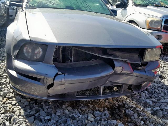 1ZVHT85H165154569 - 2006 FORD MUSTANG GT SILVER photo 9