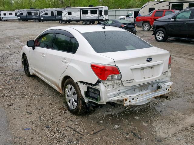 JF1GJAA66EH026637 - 2014 SUBARU IMPREZA WHITE photo 3