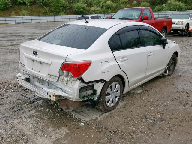 JF1GJAA66EH026637 - 2014 SUBARU IMPREZA WHITE photo 4