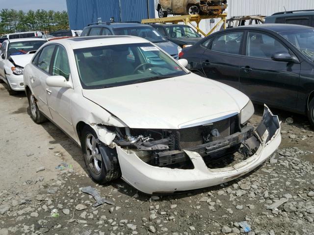 KMHFC46F96A137019 - 2006 HYUNDAI AZERA SE WHITE photo 1