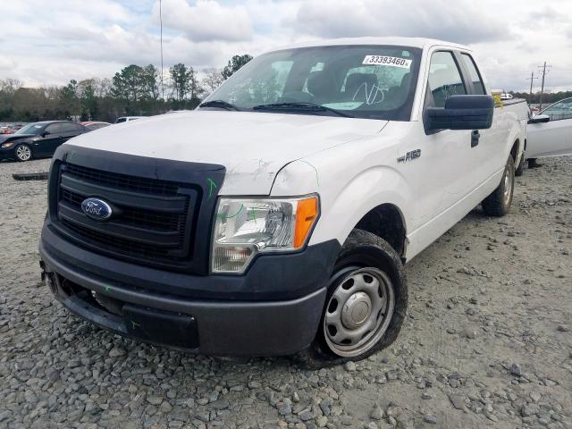 1FTEX1CM7EKD92749 - 2014 FORD F150 SUPER CAB  photo 2