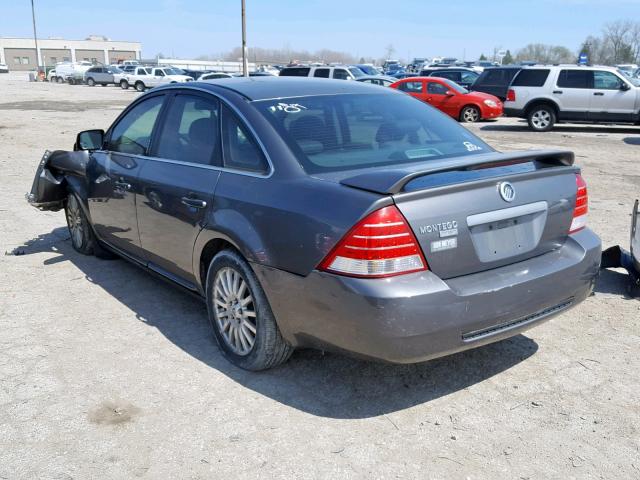 1MEFM42106G617120 - 2006 MERCURY MONTEGO PR GRAY photo 3