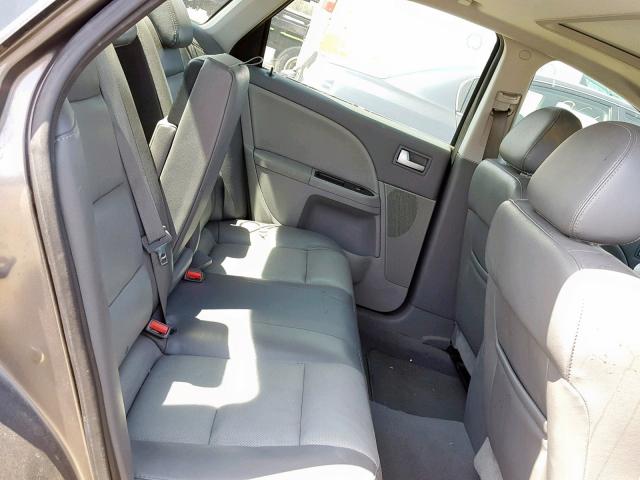 1MEFM42106G617120 - 2006 MERCURY MONTEGO PR GRAY photo 6