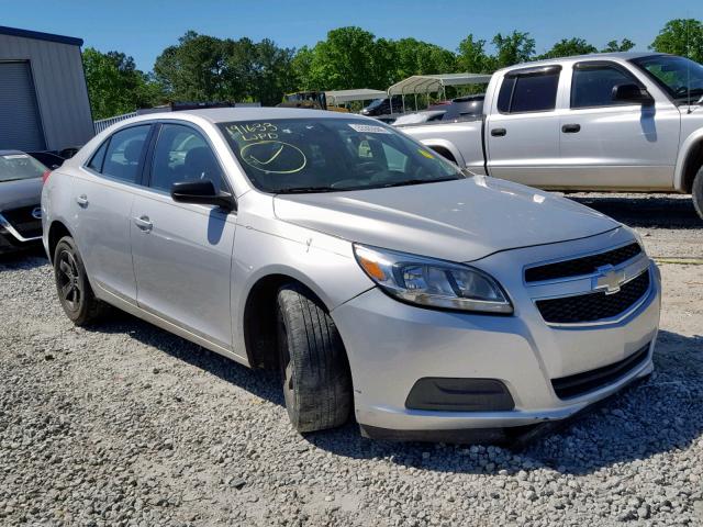 1G11B5SAXDF173621 - 2013 CHEVROLET MALIBU LS SILVER photo 1