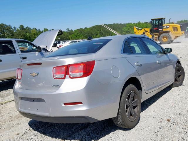 1G11B5SAXDF173621 - 2013 CHEVROLET MALIBU LS SILVER photo 4