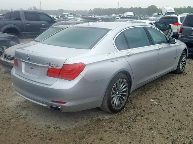 WBAKB4C57BC574630 - 2011 BMW 740 LI SILVER photo 4