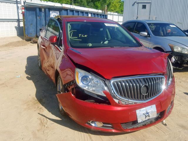 1G4PP5SKXD4176151 - 2013 BUICK VERANO RED photo 1