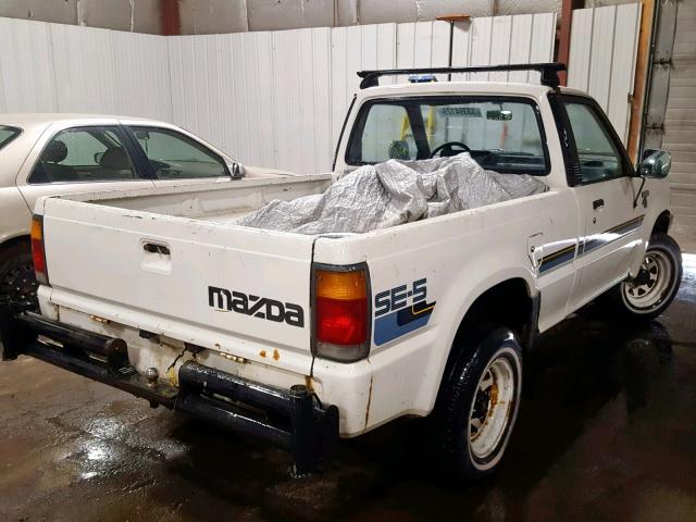 JM2UF4129J0378922 - 1988 MAZDA B2600 SHOR WHITE photo 4